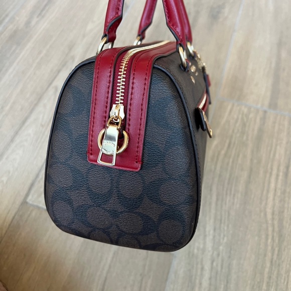 Coach Rowan Satchel In Signature Canvas - Picture 6 of 10